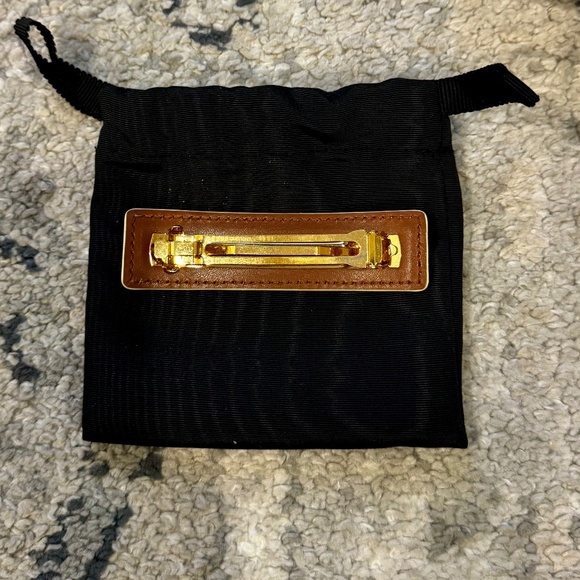 CELINE Monogrammed Triomphe Barrette - Picture 4 of 4